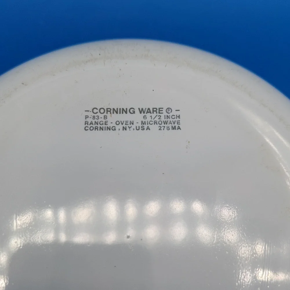 Vintage‎ Corning Ware Corn Flower Skillet P-83-B